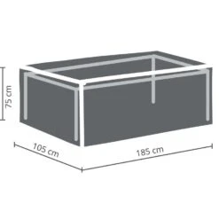 Outdoor Covers Premium Hoes Voor Tuintafel - 180 Cm 8 Outdoor Covers Premium Hoes Voor Tuintafel - 180 Cm -Populair Tuinmeubilair 81010512 0200