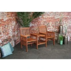 SenS-Line Tête à Tête Memphis - Bruin 8 SenS-Line Tête à Tête Memphis - Bruin -Populair Tuinmeubilair 81026670 0300