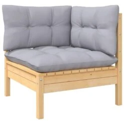 VidaXL 3-delige Loungeset Met Grijze Kussens Massief Grenenhout 7 VidaXL 3-delige Loungeset Met Grijze Kussens Massief Grenenhout -Populair Tuinmeubilair 8fad487cd0704f4787060b5c9398ef81