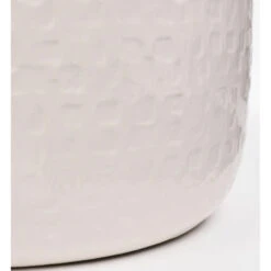 Mica Decorations Plantenpot/bloempot - Keramiek Wit - D17 En H15 Cm -Populair Tuinmeubilair 945ad9a869cc43a69b892fc7a4e888c4