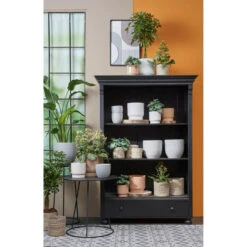 Mica Decorations Plantenpot - Terracotta - Lichtgrijs - D16/H14 Cm 5 Mica Decorations Plantenpot - Terracotta - Lichtgrijs - D16/H14 Cm -Populair Tuinmeubilair 9b245900d4f942ba86238f9a161dff7a