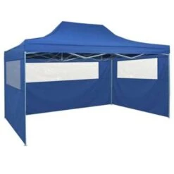 VidaXL Vouwtent Pop-up Met 4 Zijwanden 3x4,5 M Blauw 9 VidaXL Vouwtent Pop-up Met 4 Zijwanden 3x4,5 M Blauw -Populair Tuinmeubilair 9b624171bd9648b1a6ebdc0a0eb8d1eb