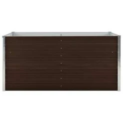 VidaXL Plantenbak Verhoogd 160x80x77 Cm Gegalvaniseerd Staal Bruin 9 VidaXL Plantenbak Verhoogd 160x80x77 Cm Gegalvaniseerd Staal Bruin -Populair Tuinmeubilair a565ff78a74e4310a8f891cea0203ff5