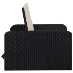 VidaXL 2-delige Loungeset Met Kussens Poly Rattan Zwart 9 VidaXL 2-delige Loungeset Met Kussens Poly Rattan Zwart -Populair Tuinmeubilair b372d028f5c14b0e81cdec95129c7eaa