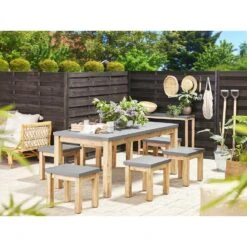 Beliani Tuinstoel OSTUNI - Grijs Vezelcement 9 Beliani Tuinstoel OSTUNI - Grijs Vezelcement -Populair Tuinmeubilair c0f75dd7e3de4c378f991f46f1d3e509