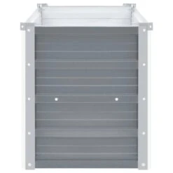 VidaXL Plantenbak Verhoogd 160x40x45 Cm Gegalvaniseerd Staal Grijs 9 VidaXL Plantenbak Verhoogd 160x40x45 Cm Gegalvaniseerd Staal Grijs -Populair Tuinmeubilair c54cc71431fa46ce890047c4646250f6