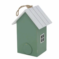 Boltze Vogelhuisje - Groen Met Wit - Houten Nestkastje - 22 Cm -Populair Tuinmeubilair c8e23535496845269dfa4c18542509cf