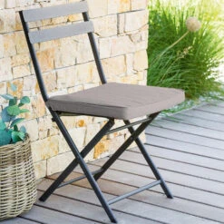 Hesperide Tuinstoelkussen - Taupe - Uv-bestendig - 40 Cm -Populair Tuinmeubilair d7f52a13979a46f79c05cd20ae611eb9