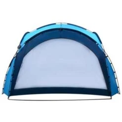 VidaXL Partytent Met LED En 4 Zijwanden 3,6x3,6x2,3 M Blauw 7 VidaXL Partytent Met LED En 4 Zijwanden 3,6x3,6x2,3 M Blauw -Populair Tuinmeubilair d91494a330304796b9686a215e780f0f