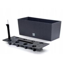 Prosperplast Plantenbak Rato - Antraciet - 17 L - 51 X 19 X 18 Cm -Populair Tuinmeubilair f3ab475c39764a52b2a244feda038b21