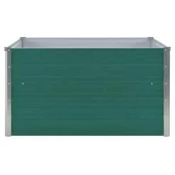 VidaXL Plantenbak Verhoogd 100x100x45 Cm Gegalvaniseerd Staal Groen 9 VidaXL Plantenbak Verhoogd 100x100x45 Cm Gegalvaniseerd Staal Groen -Populair Tuinmeubilair feadc45980584ae38626287b53d86e62